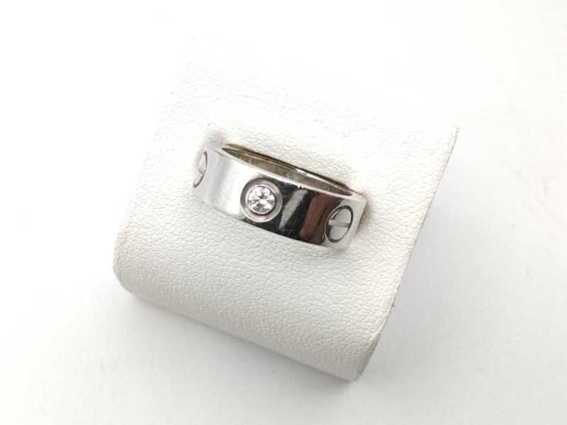 カルティエ買取 ラブリング 750WG